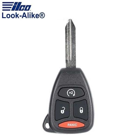 Ilco LAL RHK-CHRY-4B3 CHRYSLER 4 BUTTON REMOTE HEAD KEY ILCO-AX00011840